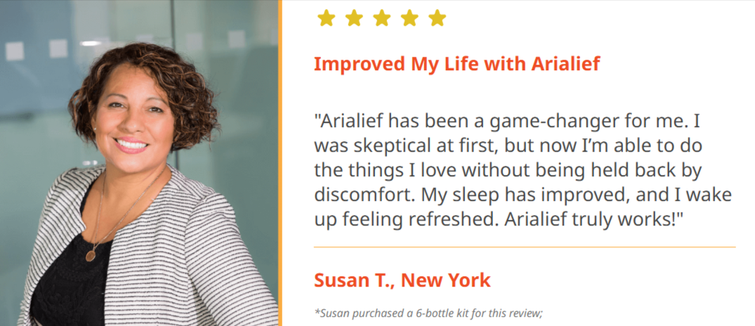Arialief Customer Reviews