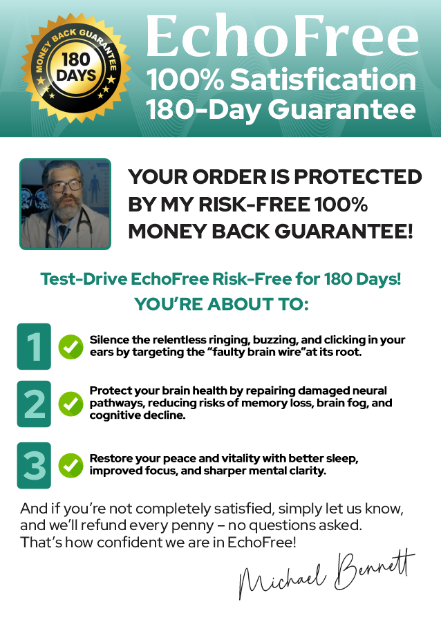 EchoFree Money Back Guarantee