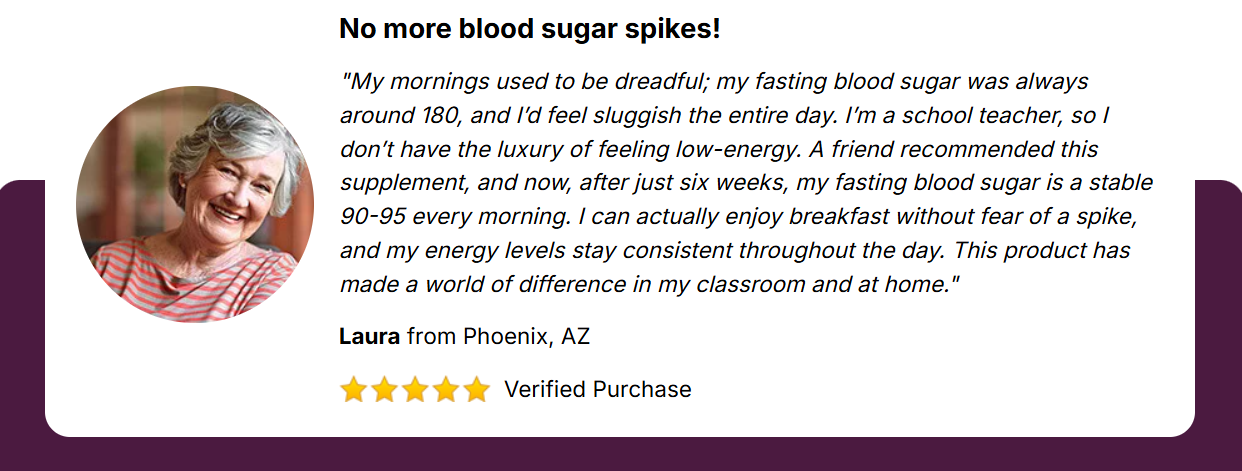 Glucovy customer reviews