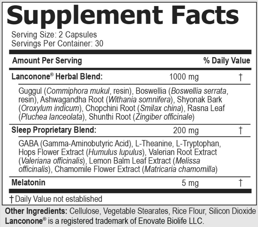Restria-supplement facts